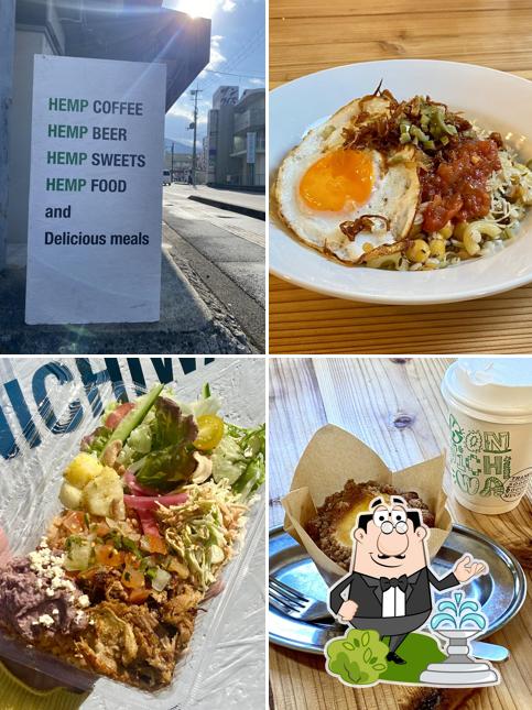 HEMP喫茶軽食KONNICHIWA