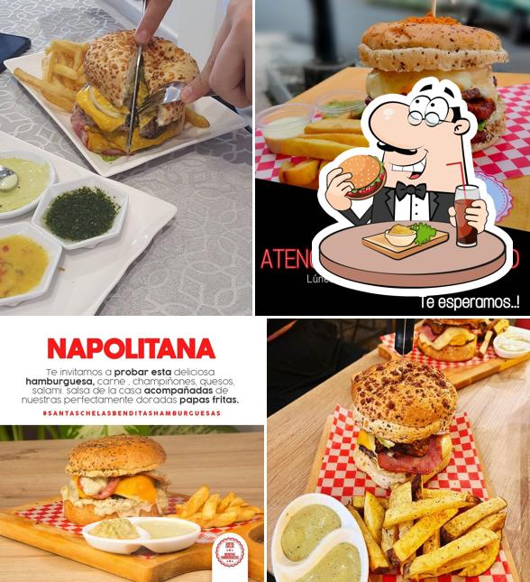 Santas Chelas Benditas Hamburguesas