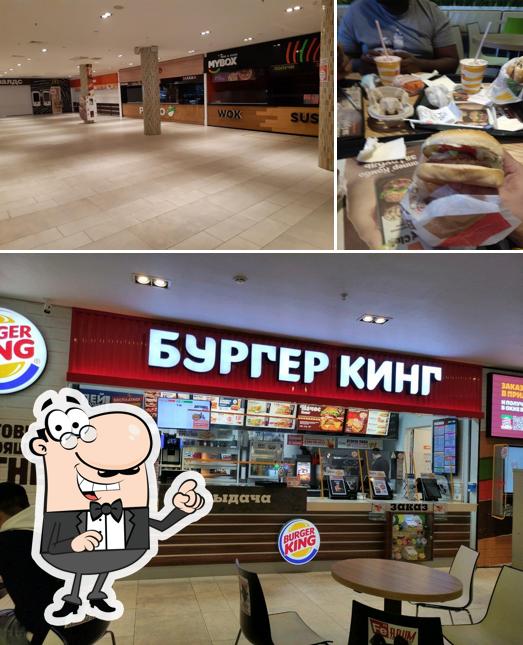 Интерьер "Бургера Кинг"