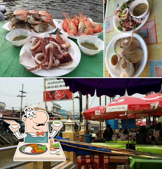 ร้านกุ้งย่างริมคลอง