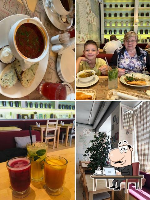 Посмотрите на внутренний интерьер "Бабы Ули"