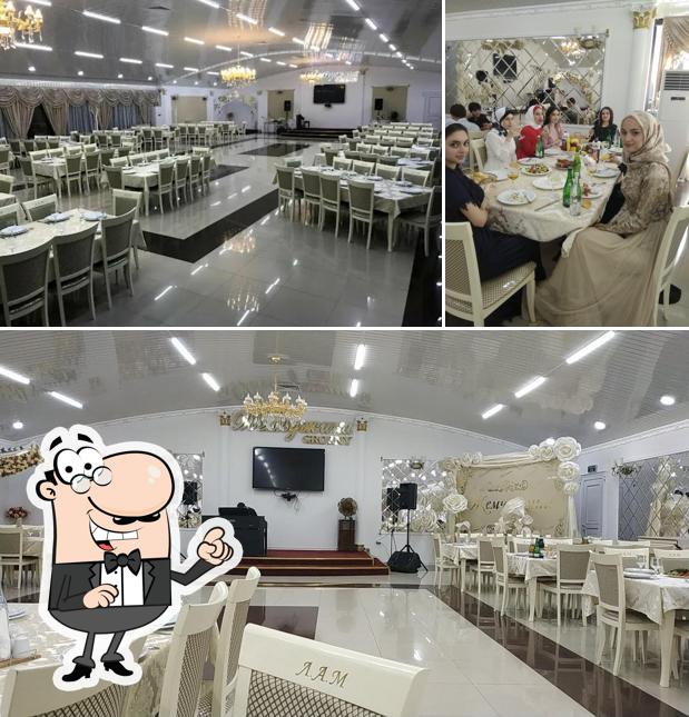 Посмотрите на внутренний интерьер "Жемчужины"