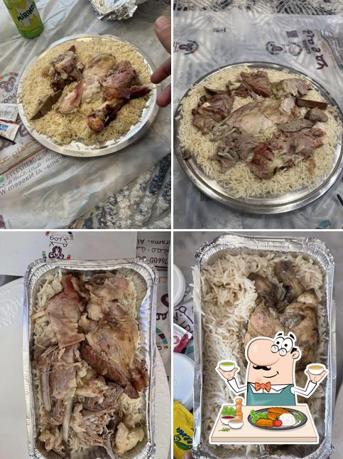مطعم لحم ومرخ