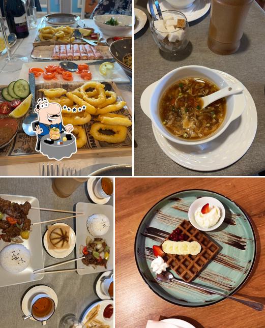 Еда в "Ротонде"