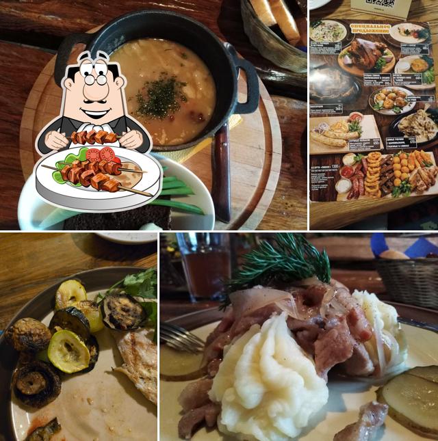 Блюда в "Хуторке"