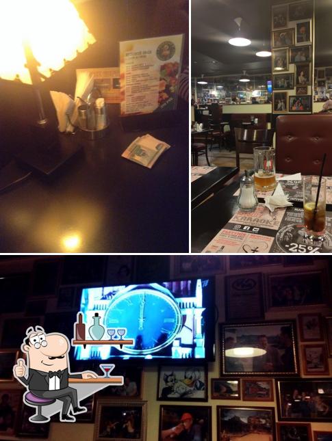 Интерьер "Бара Duckstar's"