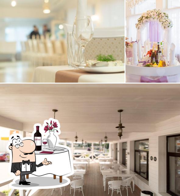 Взгляните на фото ресторана "Терраса"