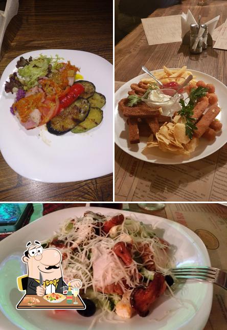 Еда в "Кафе Вилдшвайн"