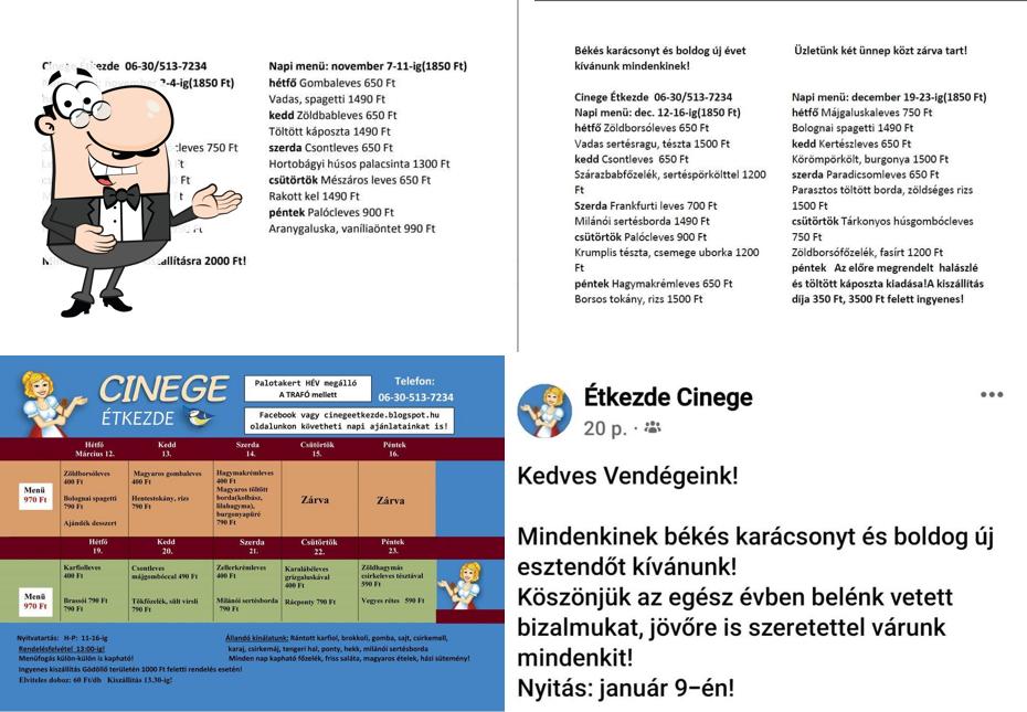 Cinege Étkezde