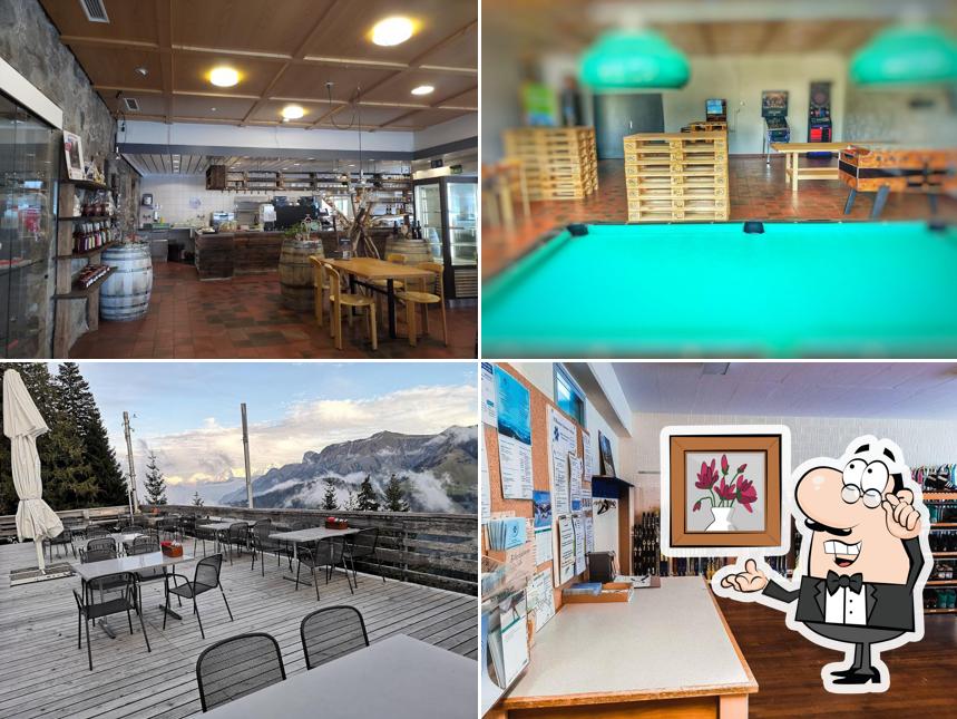 Gurnigel Berghaus Restaurant, Treff- und Erlebnispunkt auf dem Gantrisch