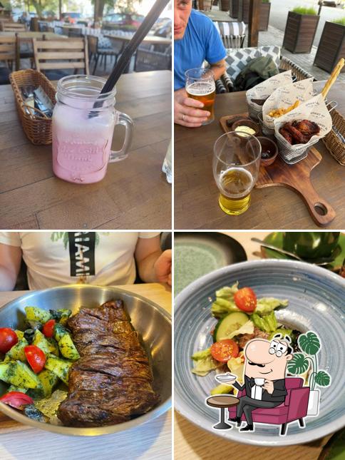 Посмотрите на внутренний интерьер "Интемпо"