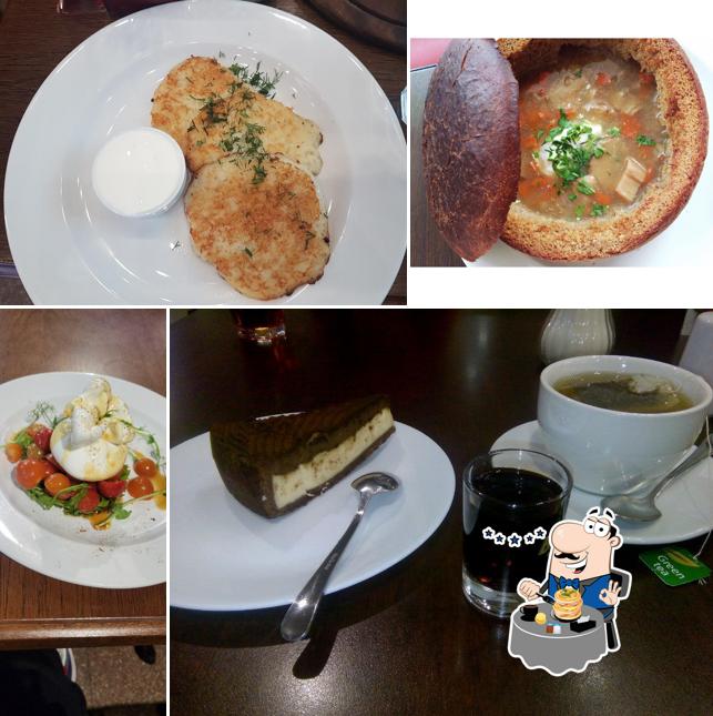 Еда в "Prime Time Cafe"