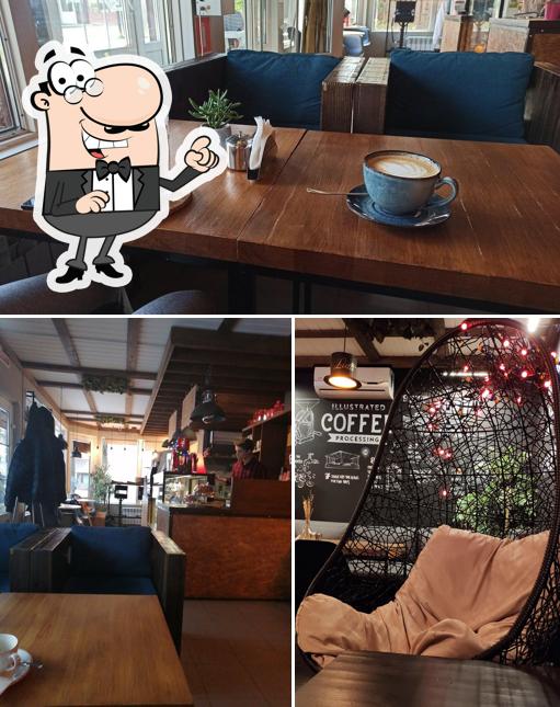 Интерьер "Кофейни "BAKER STREET""