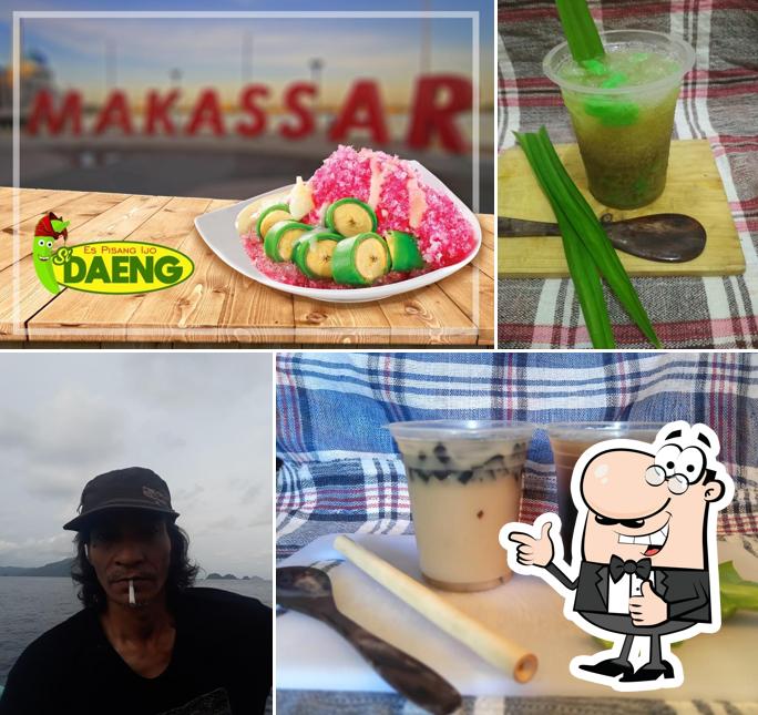 Es Pisang Ijo Si Daeng