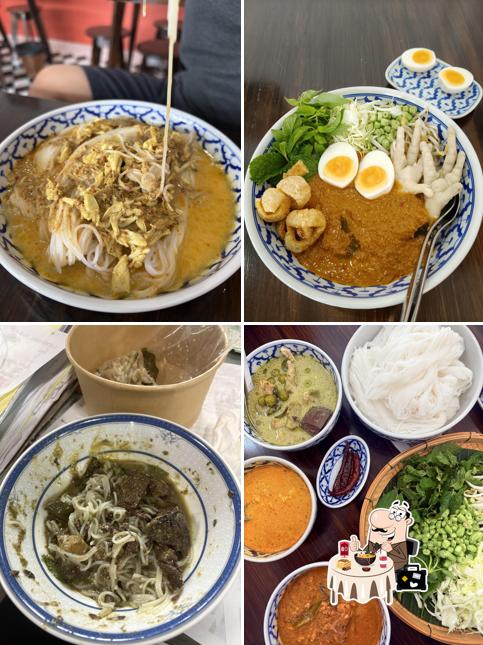 หอมแกง - ขนมจีน