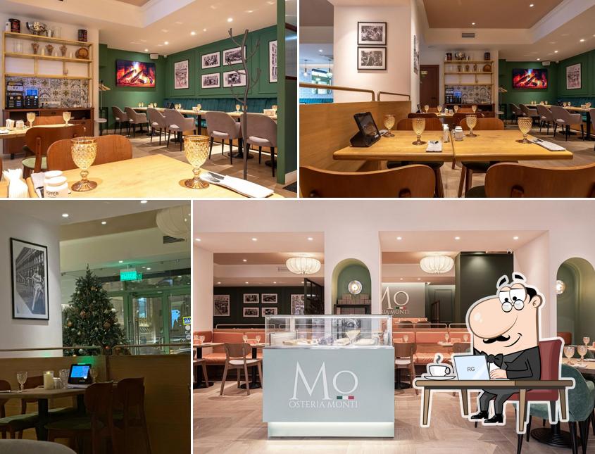 Интерьер "Osteria Monti"