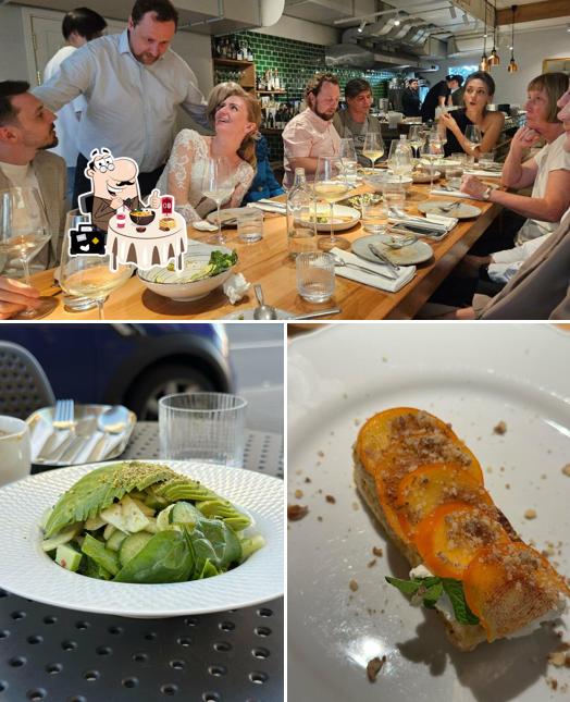 Еда в "Atlas Vin Bistro"