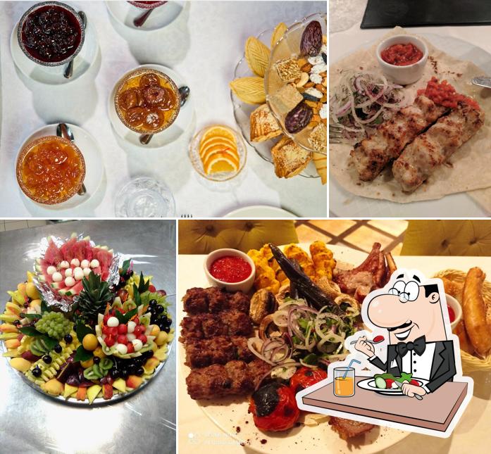 Еда в "Бакинском бульваре"