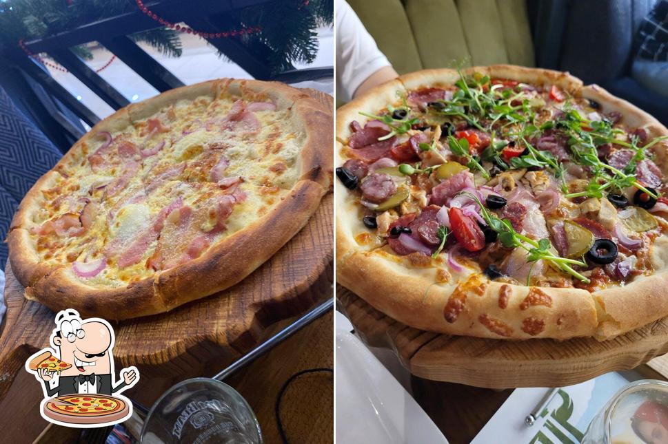 Попробуйте разные виды пиццы