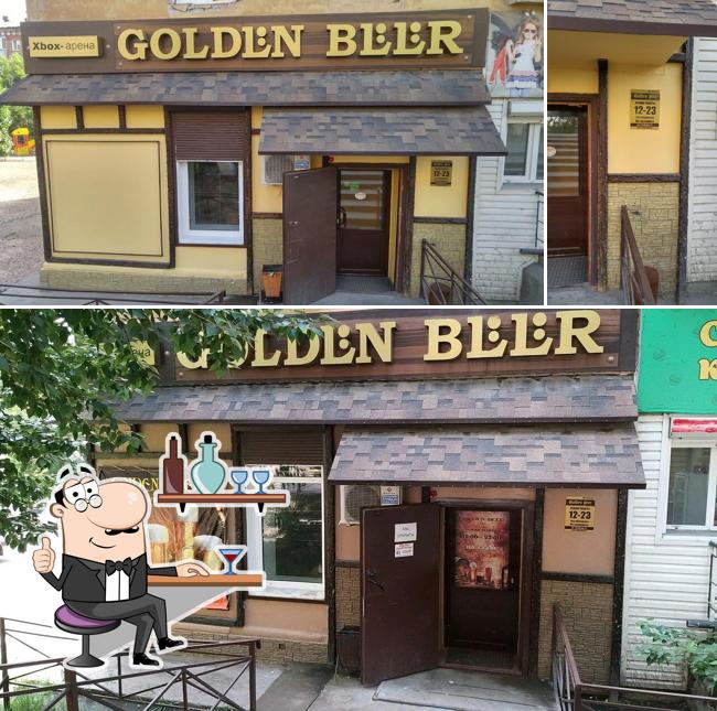 Golden beer