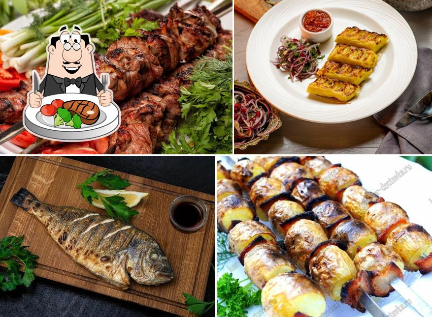 Шашлык на углях