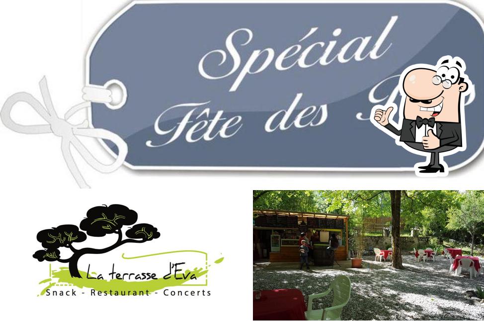 Взгляните на снимок ресторана "La terrasse d'Eva"