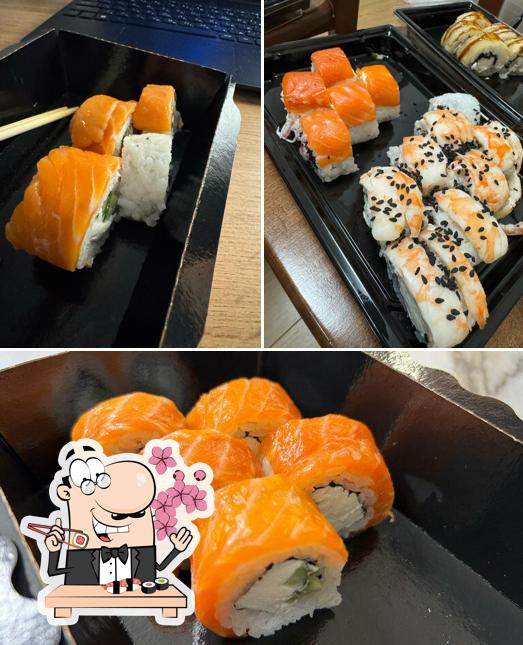 Отведайте различные виды суши