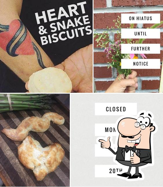 Heart & Snake Biscuits