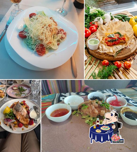 Сашими в "Ривьера"