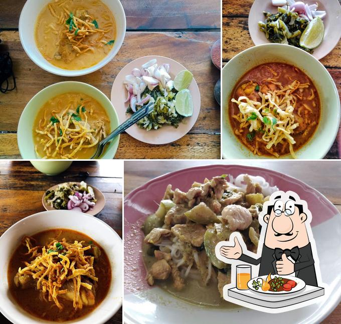 ร้านข้าวซอย ขนมเส้น อาหารตามป้าย