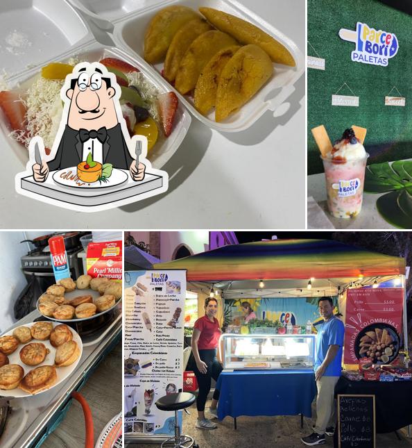 PARCEBORI: PALETAS, EMPANADAS, AREPAS, CHOLAO, CAFÉ FRÍO, CALIENTE…