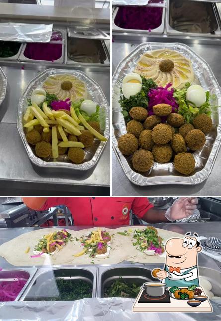 طبق الفلافل