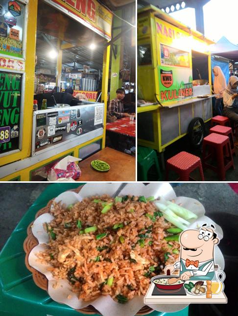 Nasi goeng pedas & bakmie