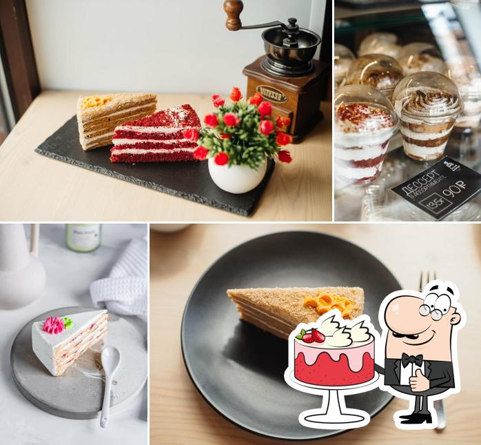 Торт «красный бархат» в "Белый Фартук"