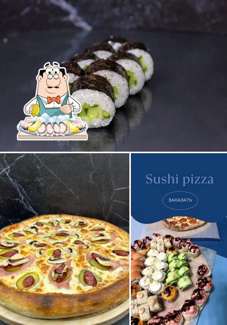 Суши, роллы, пицца, пироги