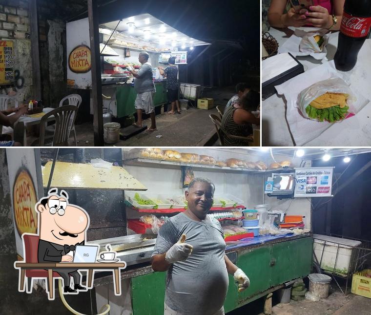 Lanches do chopp