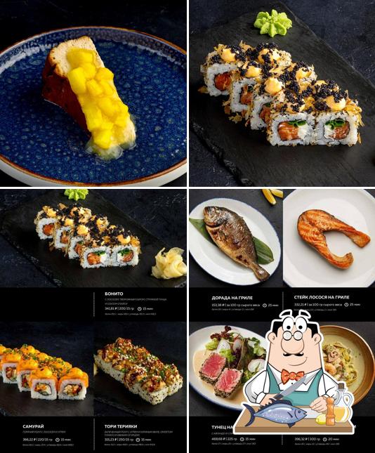 Лосось гриль в "Ресторан Честных Цен"