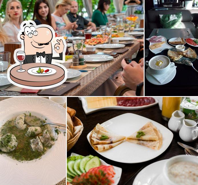 Блюда в "Россвике, ресторане"