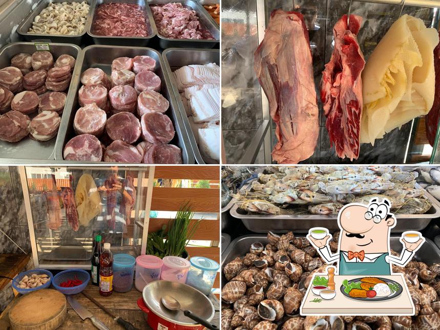 ร้านโพนทองเนื้อย่างบุฟเฟต์ทะเลเผา
