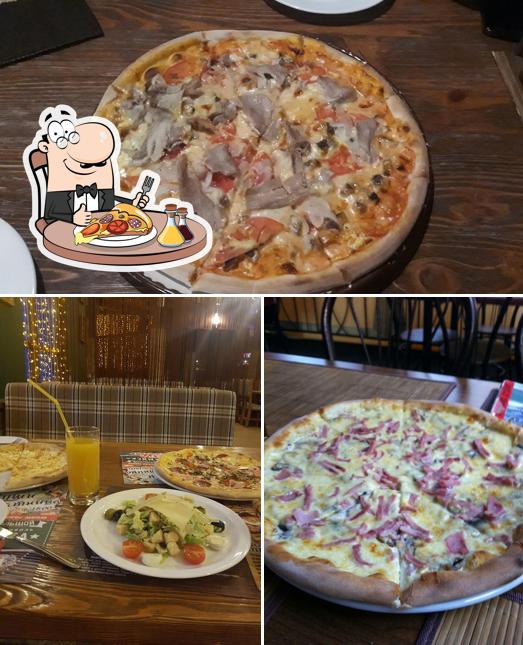 Попробуйте пиццу в "Айсберге"