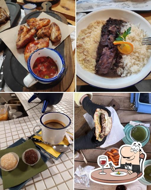 Еда в "Lars Vegans"