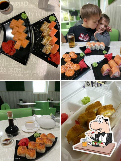 Блюда в "Суши парк"