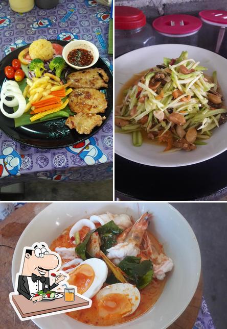 ร้านส้มตำ&สะเต็กลาว