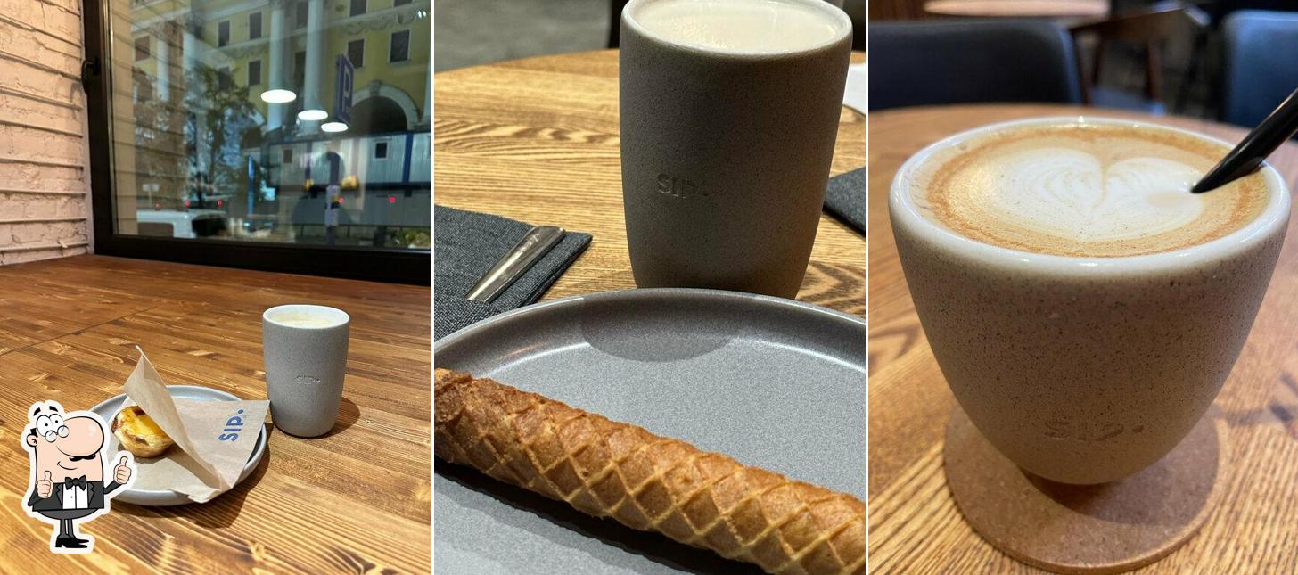 Здесь можно посмотреть снимок кафе "Sip Coffee"