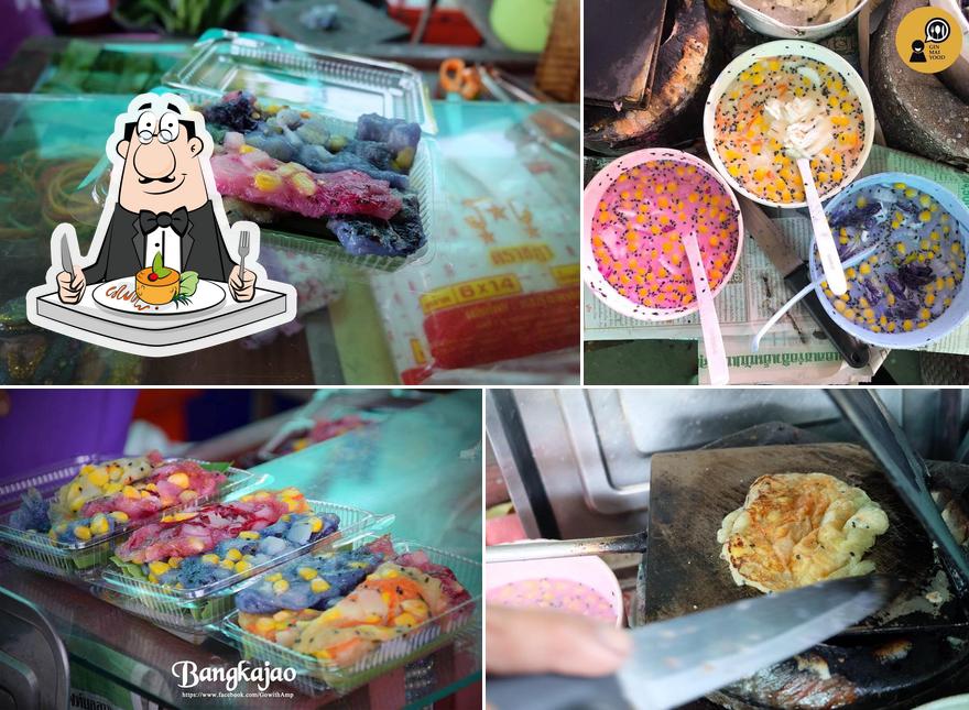 ทองม้วนสด ตลาดน้ำบางน้ำผึ้ง