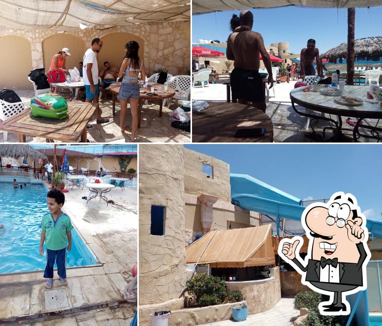 Restaurant and pool Arnon