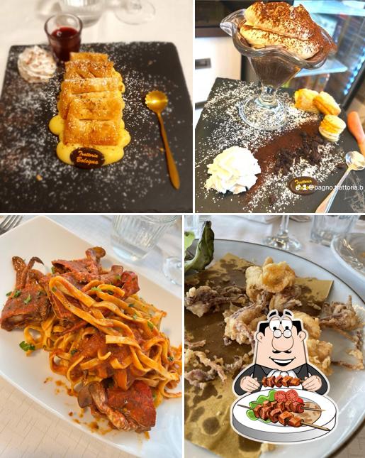 Еда в "Bagno Trattoria Bologna"