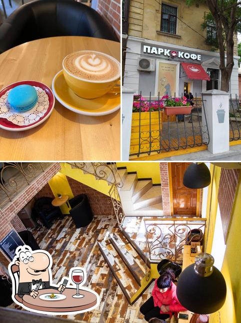 Еда в "Парк кофе"