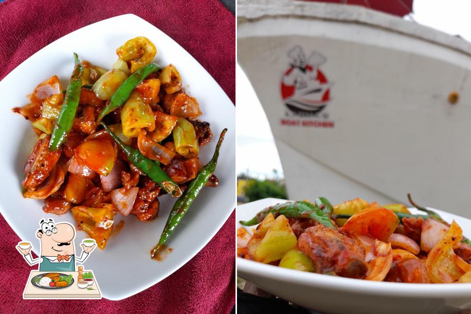Kawmaa's boat kitchen