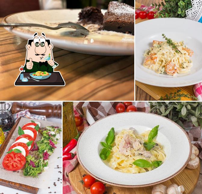 Еда в "Лучиано"